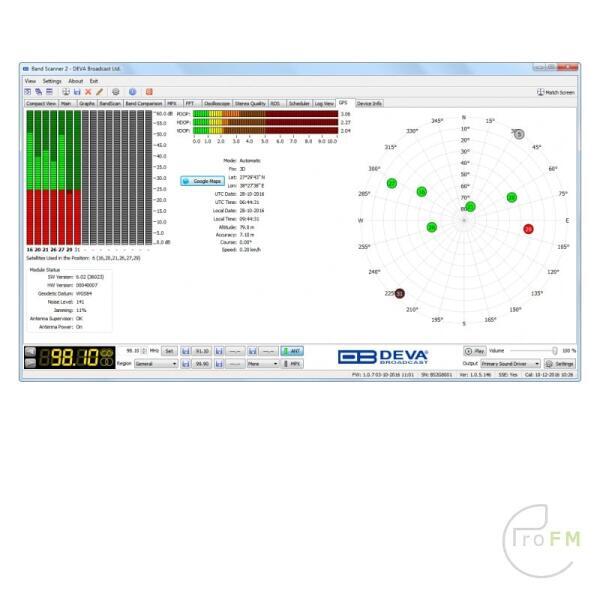 Pro FM Broadcast - Deva Broadcast DB45 FM Receiver Analyzer 09