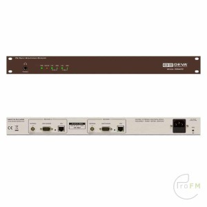 Pro FM Broadcast - Deva DB4402-V2 Dual FM Monitoring-Radio Streamer