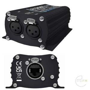 Pro FM Broadcast - Sonifex AAVN-DIO02 Dante® to Analogue XLR Stereo Intput
