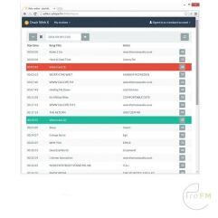 Pro FM Broadcast - Caliope OnAir WebX Voicetrack Editor