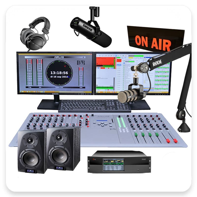 ProFM Broadcast - Studio Audio Equipment