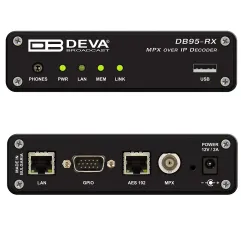 Deva Broadcast DB95-RX Compact MPX over IP Decoder
