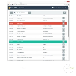 Pro FM Broadcast - Caliope OnAir WebX Voicetrack Editor