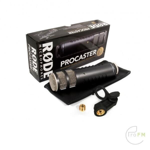 Pro FM Broadcast - Rode Procaster Condenser Broadcast Microphone With Shockmount