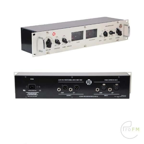 ProFM Broadcast - Alice PYE 4061S Stereo Feed Forward Compression Amplifier