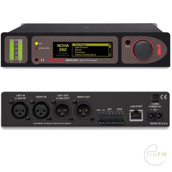 Pro-FM-Broadcast-Inovonics-Novia-262-Audio-Processor.