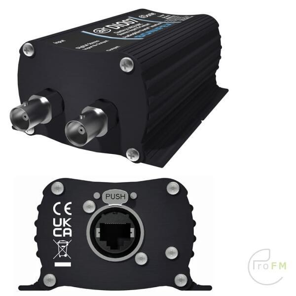 Pro FM Broadcast - Sonifex AAVN-DIO07 Dante® to AES-3id BNC Stereo Input & Output