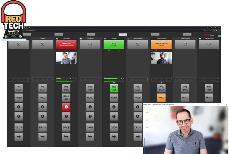 MAGIC Collaboration Server GUI