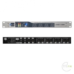 Pro FM Broadcast - Biquad Dist 28 Audio Distributor