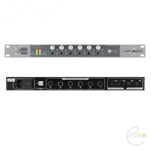 ProFM Broadcast - Biquad HP600 6 Channel Headphone Distributor