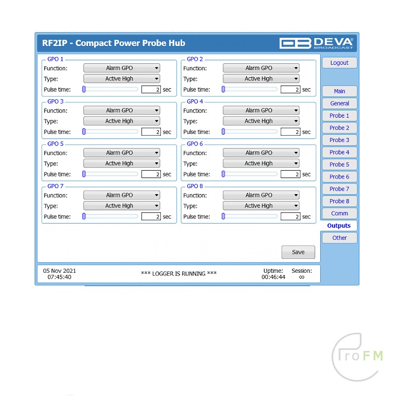 Pro FM Broadcast - Deva Compact RF2IP Monitoring Tool 06