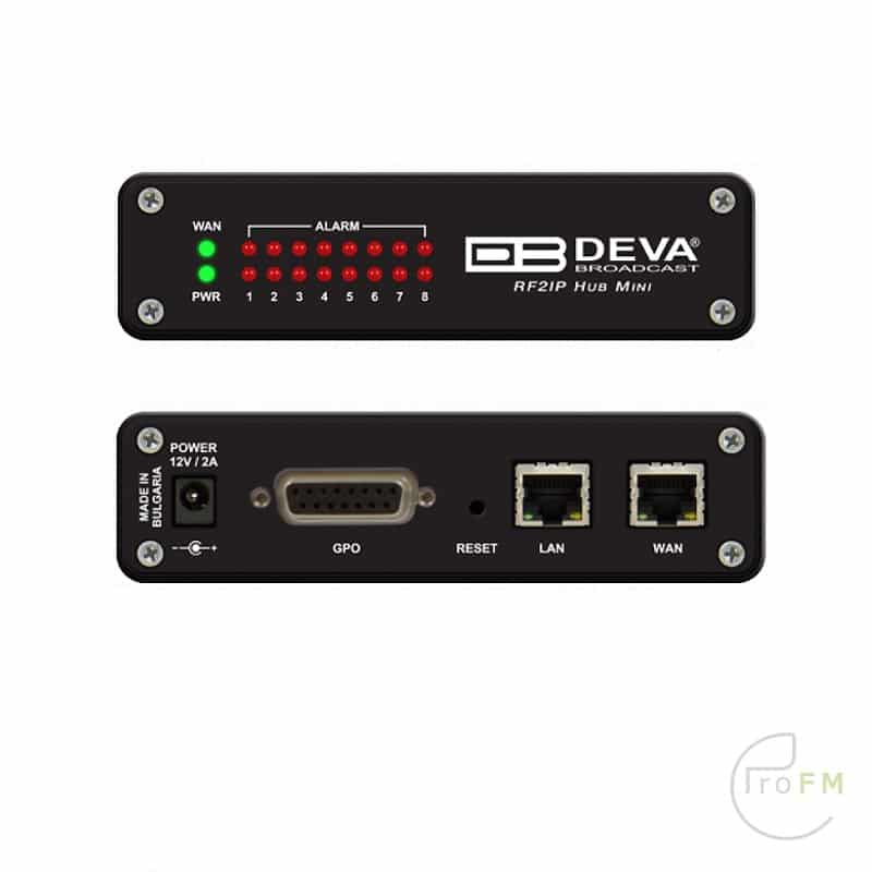 Pro FM Broadcast - Deva Compact RF2IP Monitoring Tool