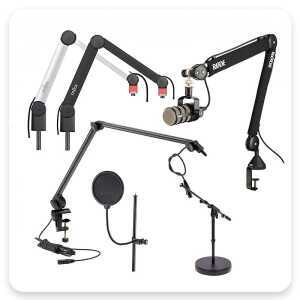 ProFM Broadcast - Microphone Arms and Accessories