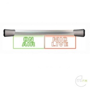 Pro FM Broadcast - Sonifex LD-40F2ONA-MCL Double On Air Sign