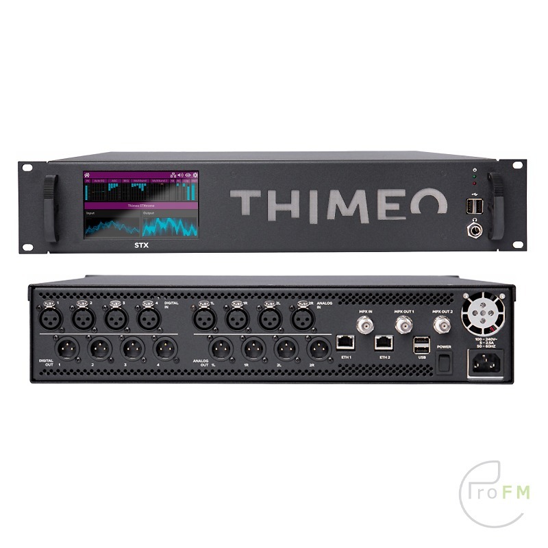 ProFM Broadcast - Thimeo STXteme FM-AM-HD Audio Processor