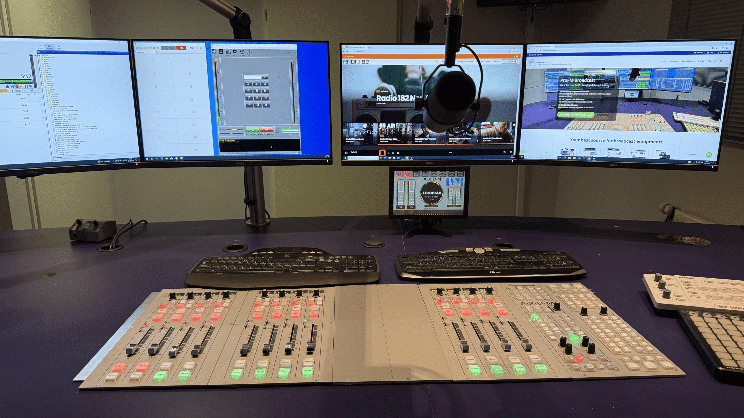 Jouw Partner in Professionele Uitzendtechnieken Home Profm Broadcast